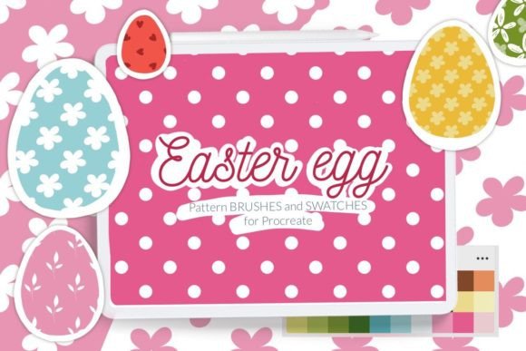 Download Easter Egg Pattern Brush for Procreate - Brush for procreate Collection