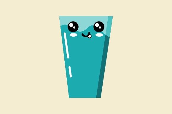 Download Kawaii Drinks in Glasses - Premium Resources