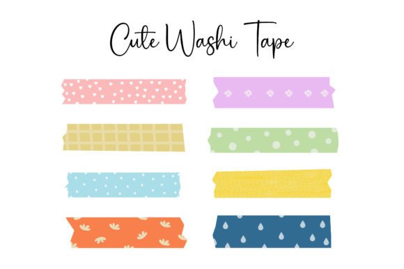 Download Cute Washi Tape - Cute washi Collection