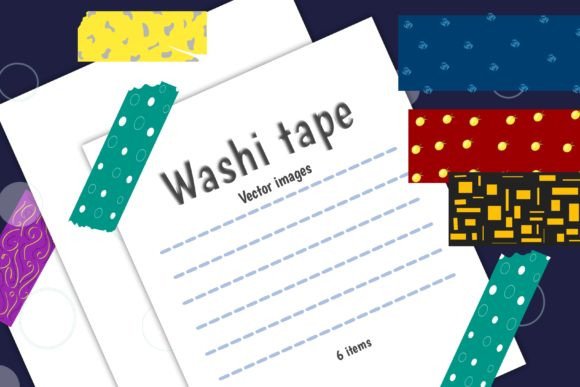 Download Cute Washi Tape Illustration - Cute washi Collection