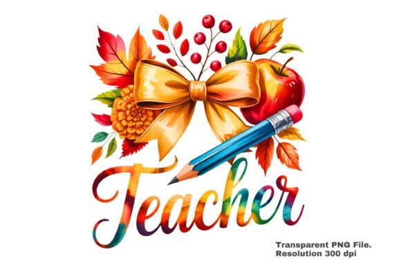 Download Teacher Fall Apple Pencil PNG - Apple pencil Collection