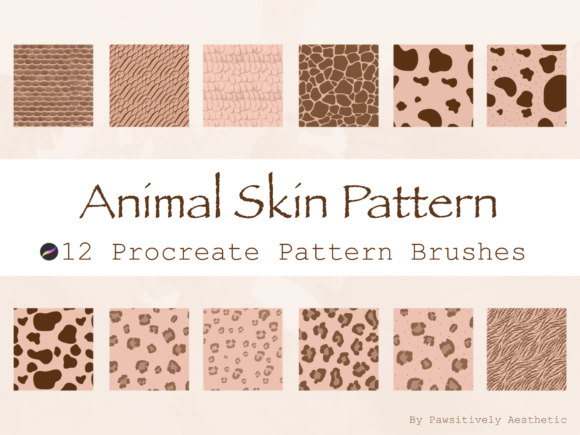Download Animal Skin Pattern Brush for Procreate - Brush for procreate Collection